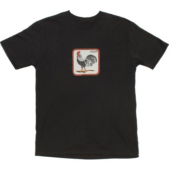 Camiseta de manga corta negra gallo Cock Clucker The Farm de Goorin Bros.