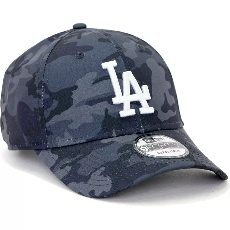 New Era Curved Brim 9FORTY All Over Print Painted Los Angeles Dodgers MLB  Camouflage Adjustable Cap