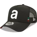 new-era-e-frame-metallic-aprilia-piaggio-black-trucker-hat