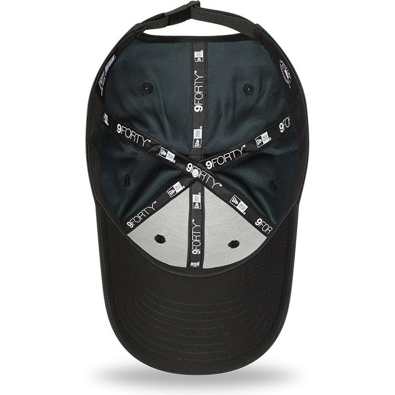 new-era-curved-brim-9forty-sports-clip-new-york-yankees-mlb-black-adjustable-cap