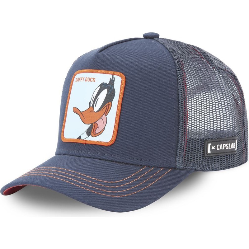 Capslab Daffy Duck LOO5 DAF2 Looney Tunes Navy Blue Trucker Hat ...