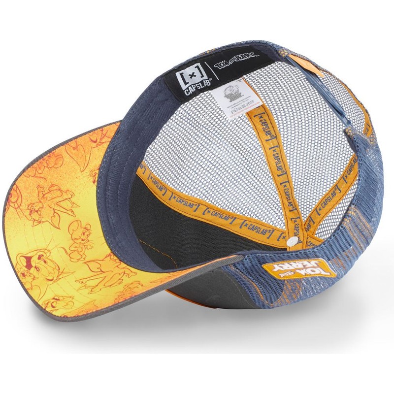 capslab-jerry-jer2-looney-tunes-grey-navy-blue-and-brown-trucker-hat