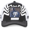 capslab-venom-mar3-ven1-marvel-comics-black-and-white-trucker-hat