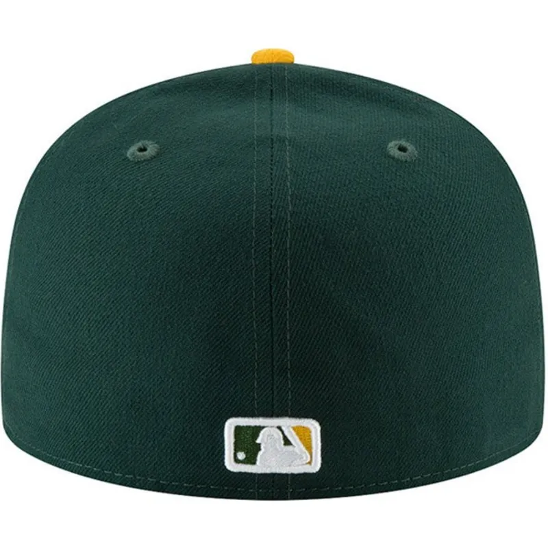 petten-plat-groen-fitted-59fifty-ac-perf-van-oakland-athletics-mlb-van-new-era petten-plat-groen-fitted-59fifty-ac-perf-van-oakland-athletics-mlb-van-new-era