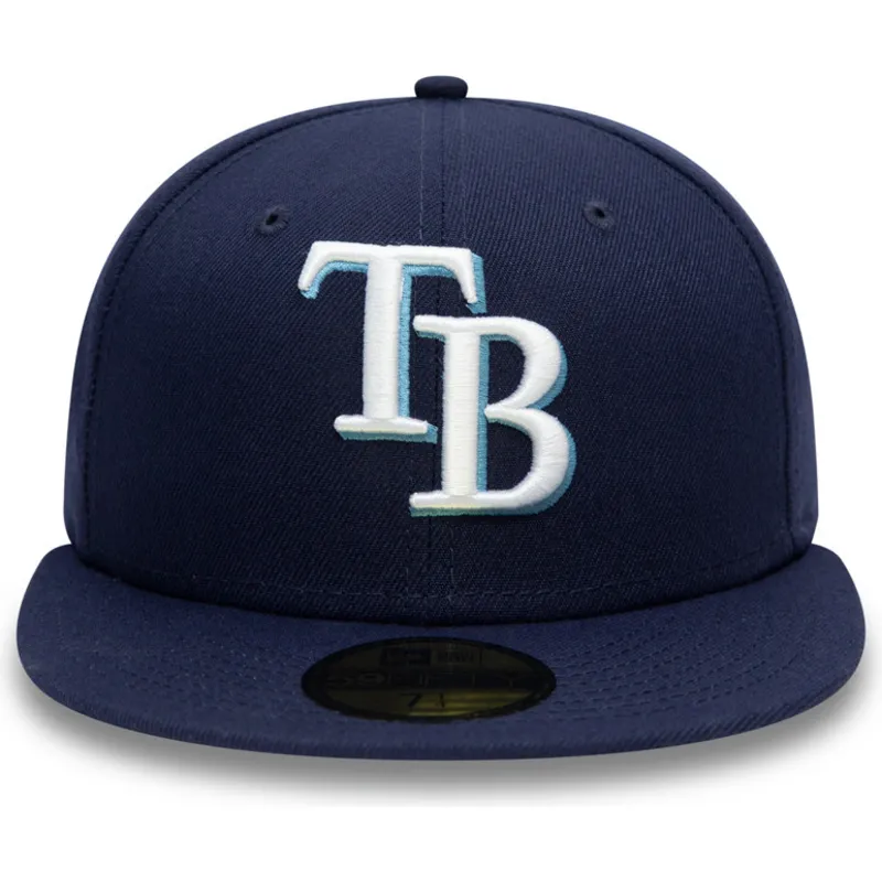 petten-plat-marineblauw-fitted-59fifty-ac-perf-van-tampa-bay-rays-mlb-van-new-era petten-plat-marineblauw-fitted-59fifty-ac-perf-van-tampa-bay-rays-mlb-van-new-era