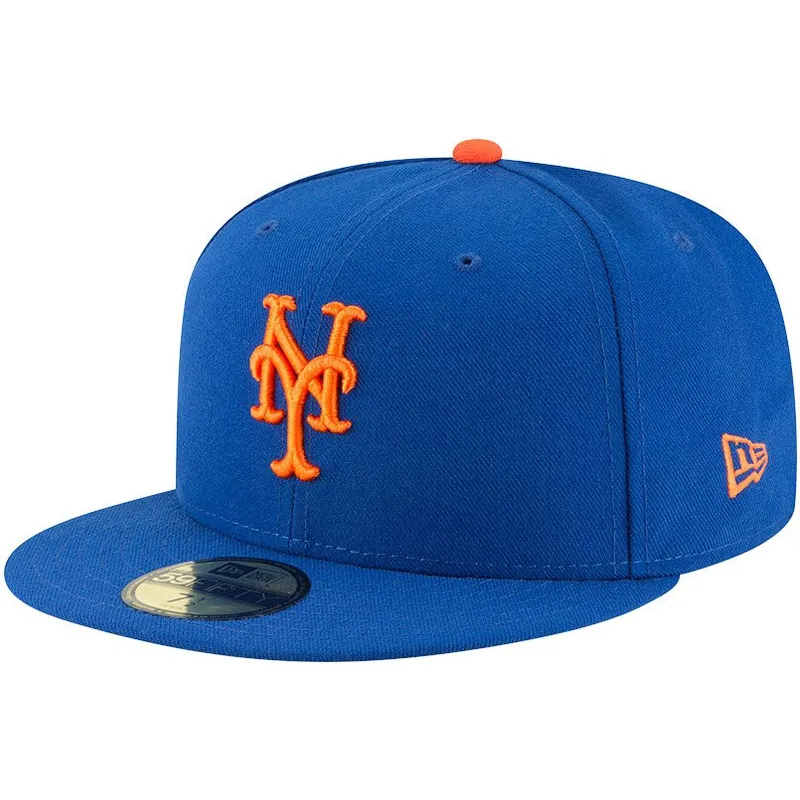 platt-bla-justerad-keps-59fifty-ac-perf-fran-new-york-mets-mlb-av-new-era