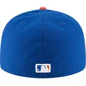 casquette-plate-bleue-ajustee-59fifty-ac-perf-new-york-mets-mlb-new-era