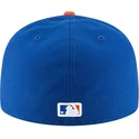 casquette-plate-bleue-ajustee-59fifty-ac-perf-new-york-mets-mlb-new-era