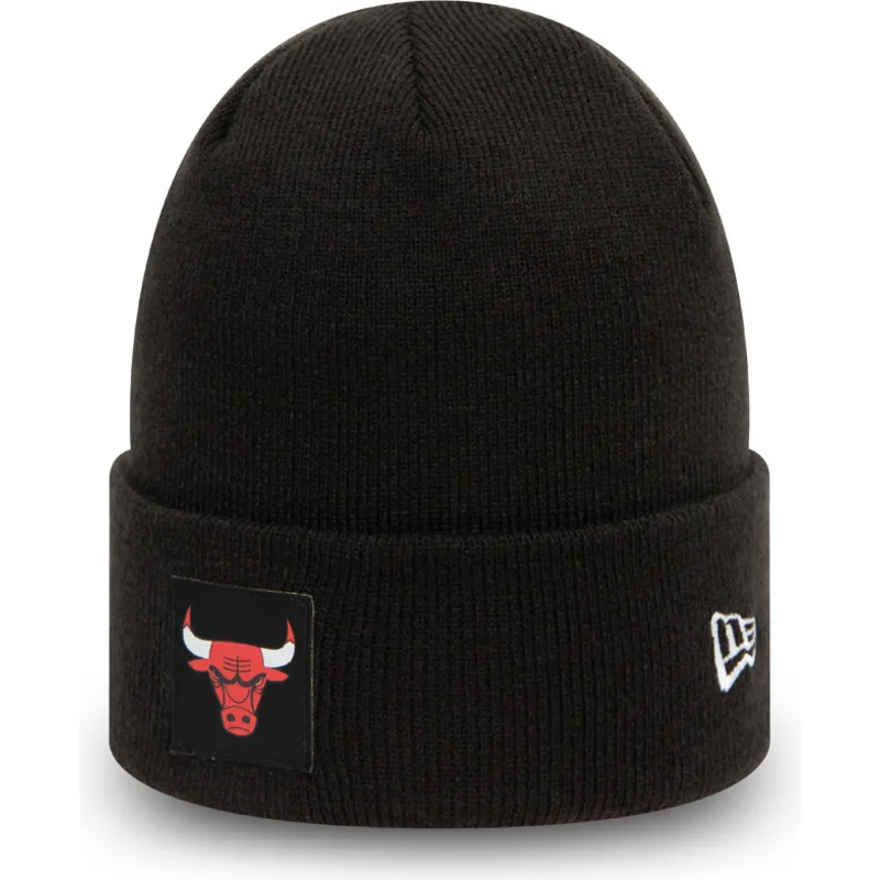 mutsen-zwart-team-cuff-van-chicago-bulls-nba-van-new-era