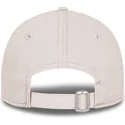 gorra-curva-beige-ajustable-para-nino-con-logo-marron-9forty-league-essential-de-new-york-yankees-mlb-de-new-era