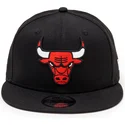 casquette-plate-noire-snapback-9fifty-chicago-bulls-nba-new-era