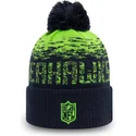mutsen-pompon-marineblauw-sport-cuff-van-seattle-seahawks-nfl-van-new-era