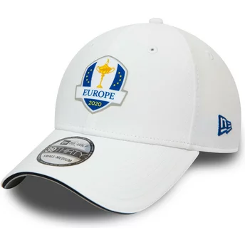 New Era Curved Brim 39THIRTY Friday Ryder Cup Europe White Fitted Cap