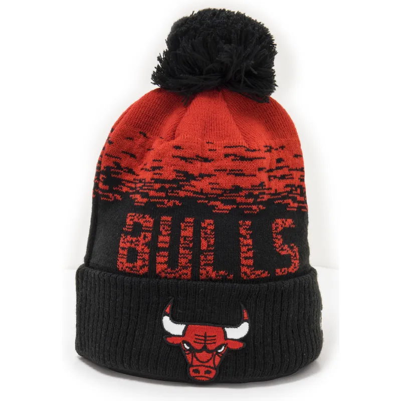 mutsen-pompon-zwart-sport-cuff-van-chicago-bulls-nba-van-new-era mutsen-pompon-zwart-sport-cuff-van-chicago-bulls-nba-van-new-era