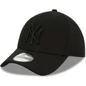 gorra-curva-negra-ajustada-con-logo-negro-39thirty-diamond-era-de-new-york-yankees-mlb-de-new-era