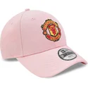 gorra-curva-rosa-ajustable-para-nino-9forty-de-manchester-united-football-club-premier-league-de-new-era