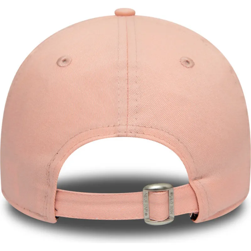 rozowa-regulowana-czapka-z-daszkiem-dla-chlopca-9forty-league-essential-new-york-yankees-mlb-new-era