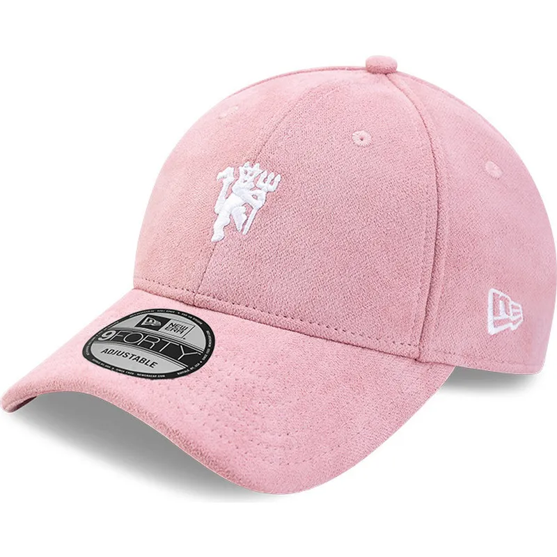 petten-gebogen-roze-verstelbaar-9forty-terry-cloth-van-manchester-united-football-club-premier-league-van-new-era
