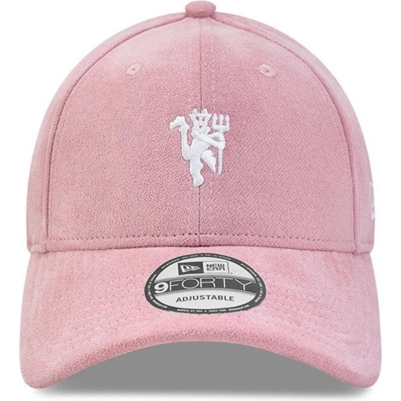 petten-gebogen-roze-verstelbaar-9forty-terry-cloth-van-manchester-united-football-club-premier-league-van-new-era