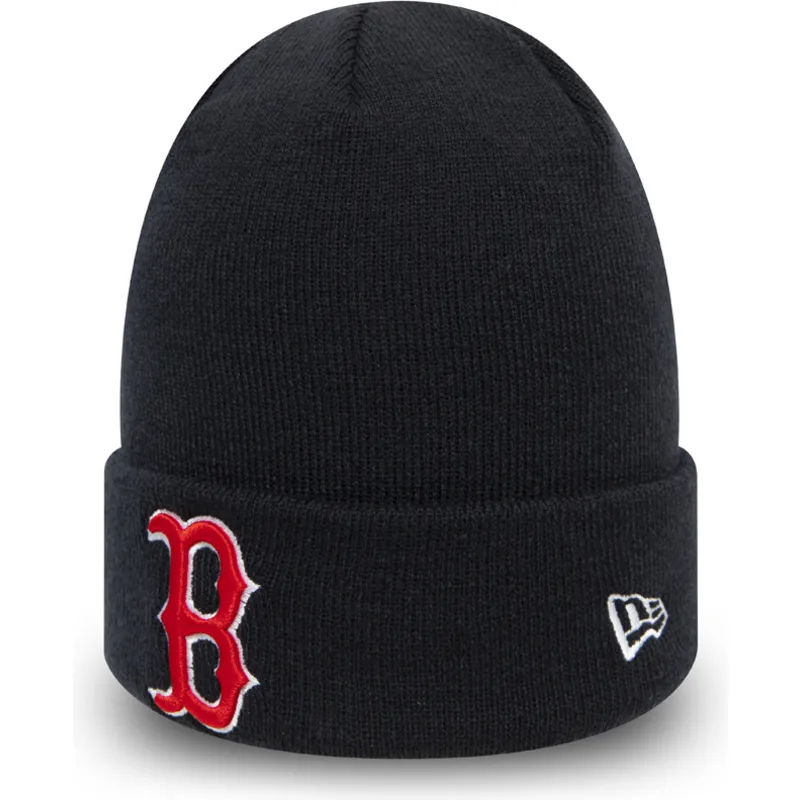mutsen-marineblauw-essential-cuff-van-boston-red-sox-mlb-van-new-era
