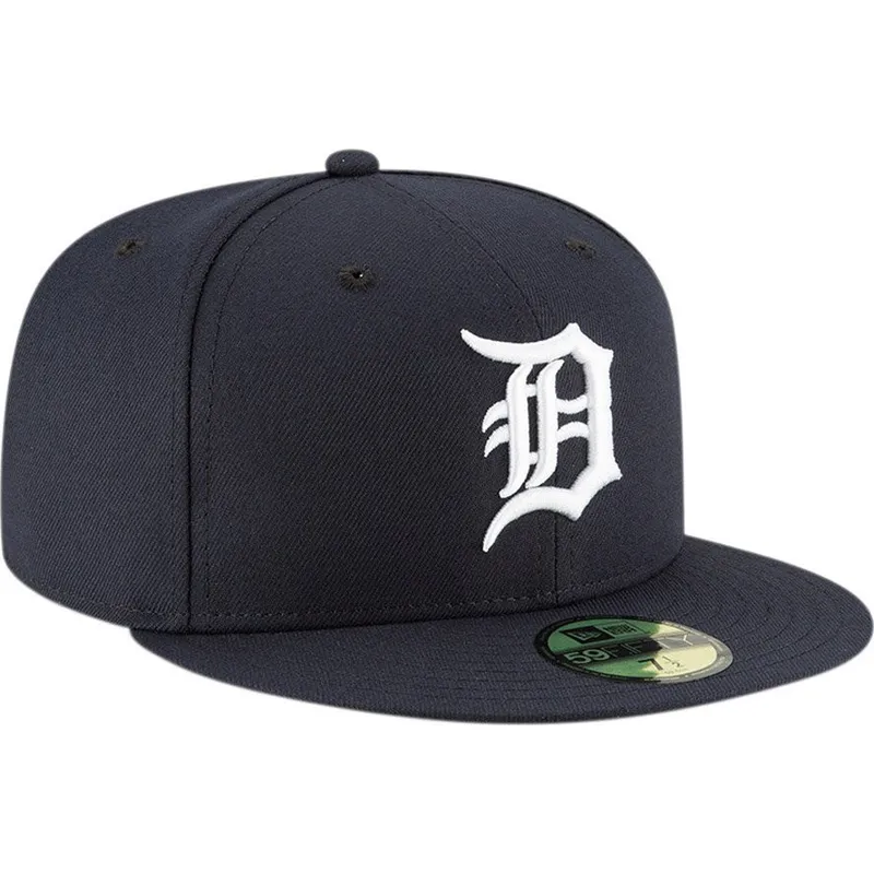 petten-plat-marineblauw-aangepast-59fifty-ac-perf-van-detroit-tigers-mlb-van-new-era