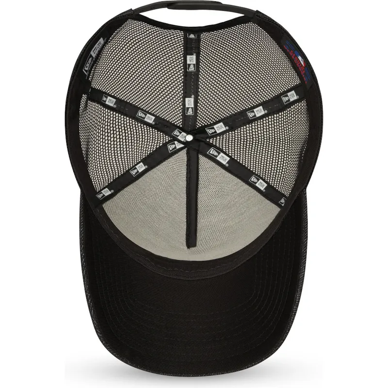 petten-gebogen-zwart-snapback-9forty-a-frame-van-los-angeles-dodgers-mlb-van-new-era