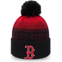 bonnet-rouge-et-bleu-marine-avec-pompom-sport-boston-red-sox-mlb-new-era