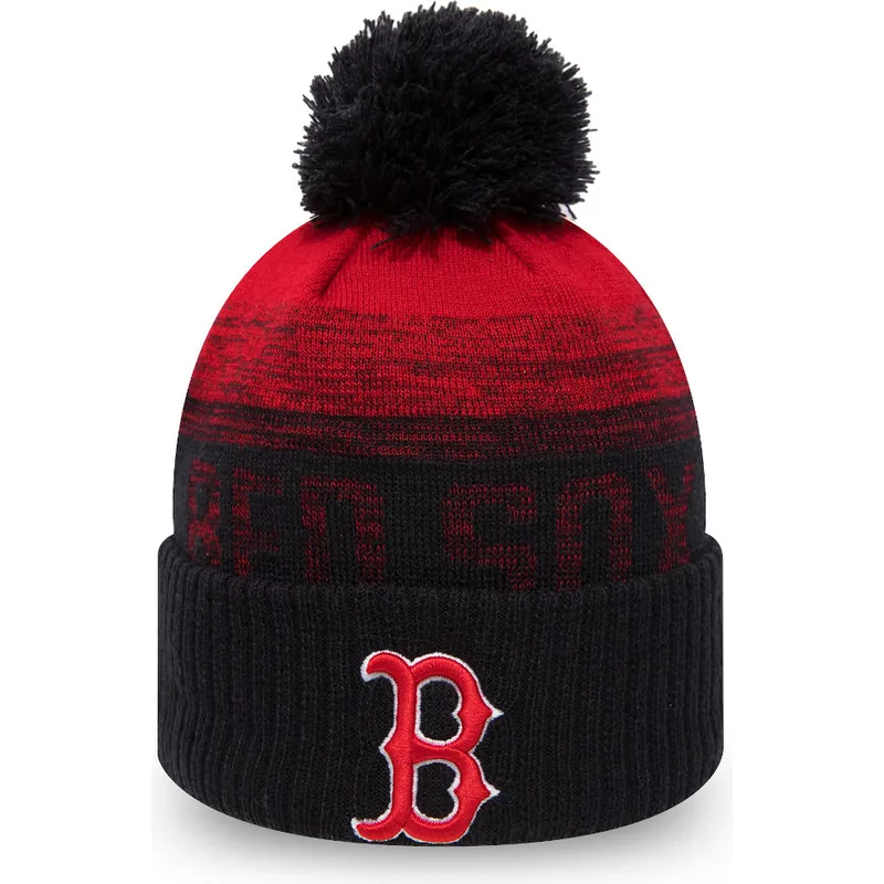 czerwono-granatowa-czapka-z-pomponem-sport-boston-red-sox-mlb-new-era