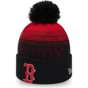 bonnet-rouge-et-bleu-marine-avec-pompom-sport-boston-red-sox-mlb-new-era