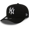 sort-buet-snapback-9fifty-stretch-snap-kasket-fra-new-york-yankees-mlb-fra-new-era