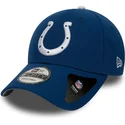 casquette-courbee-bleue-et-blanche-ajustable-9forty-the-league-indianapolis-colts-nfl-new-era