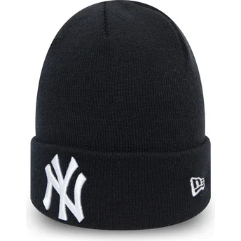 Gorro blu navy Essential Cuff dei New York Yankees MLB di New Era