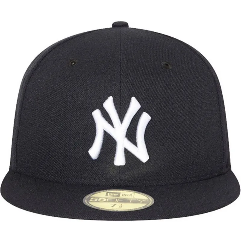 flad-marinebla-tilpasset-59fifty-ac-perf-kasket-fra-new-york-yankees-mlb-af-new-era