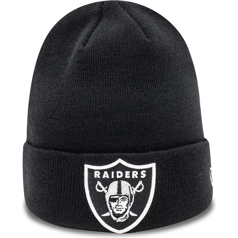 new-era-essential-cuff-las-vegas-raiders-nfl-black-beanie