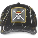 casquette-courbee-noire-ajustable-straw-hat-pirates-tag-log1-one-piece-capslab