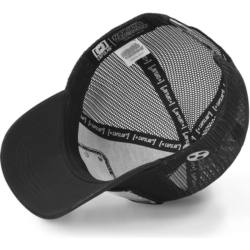 petten-gebogen-zwart-snapback-konoha-naruto-van-capslab petten-gebogen-zwart-snapback-konoha-naruto-van-capslab