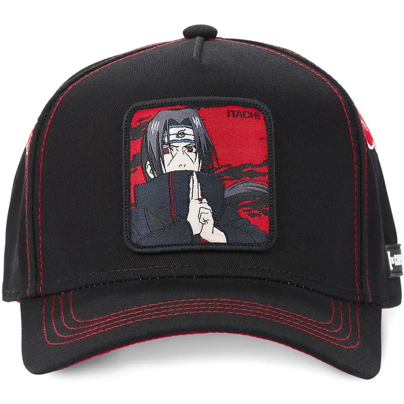 petten-gebogen-zwart-snapback-aka2-itachi-uchiha-naruto-van-capslab petten-gebogen-zwart-snapback-aka2-itachi-uchiha-naruto-van-capslab