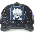 petten-gebogen-zwart-verstelbare-band-killua-zoldyck-hunter-x-hunter-van-capslab
