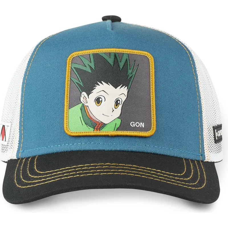 petten-gebogen-blauw-snapback-gon1-gon-freecss-hunter-x-hunter-van-capslab