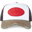 cappellino-trucker-bianco-nero-e-verde-sum-man-di-von-dutch