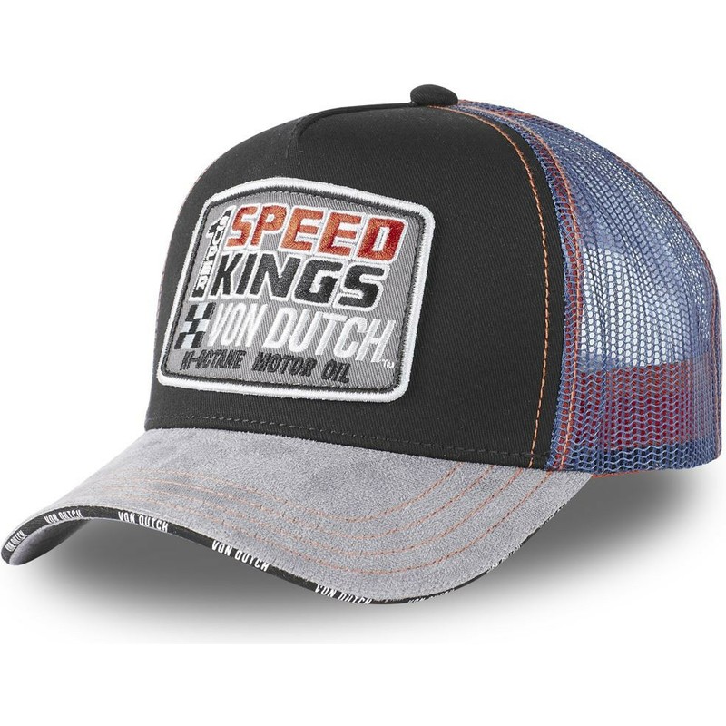 von-dutch-speed-kings-spe-black-blue-and-grey-trucker-hat