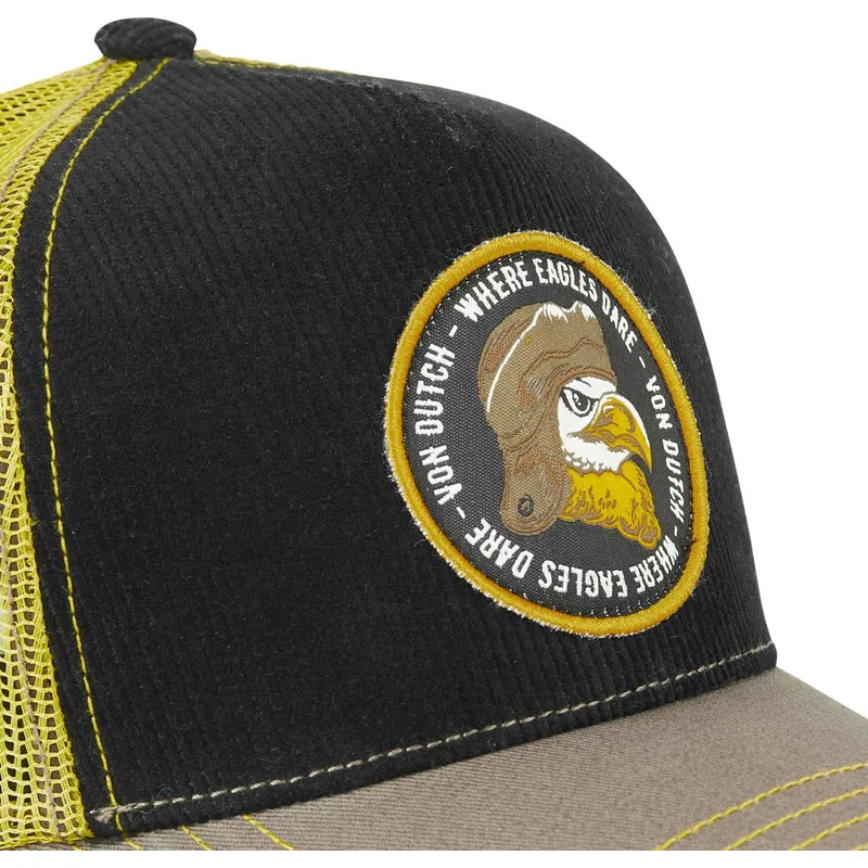 petten-gebogen-zwart-snapback-where-eagles-dare-eag-van-von-dutch