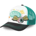 casquette-trucker-blanche-verte-et-noire-pat-gre-von-dutch