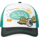 petten-gebogen-groen-snapback-van-von-dutch