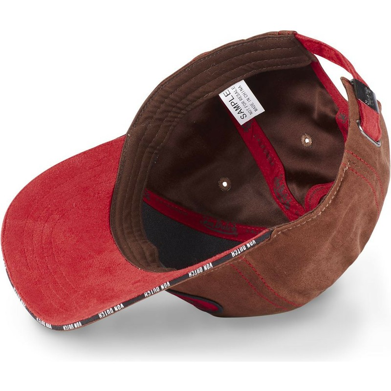 von-dutch-curved-brim-cla2-brown-adjustable-cap