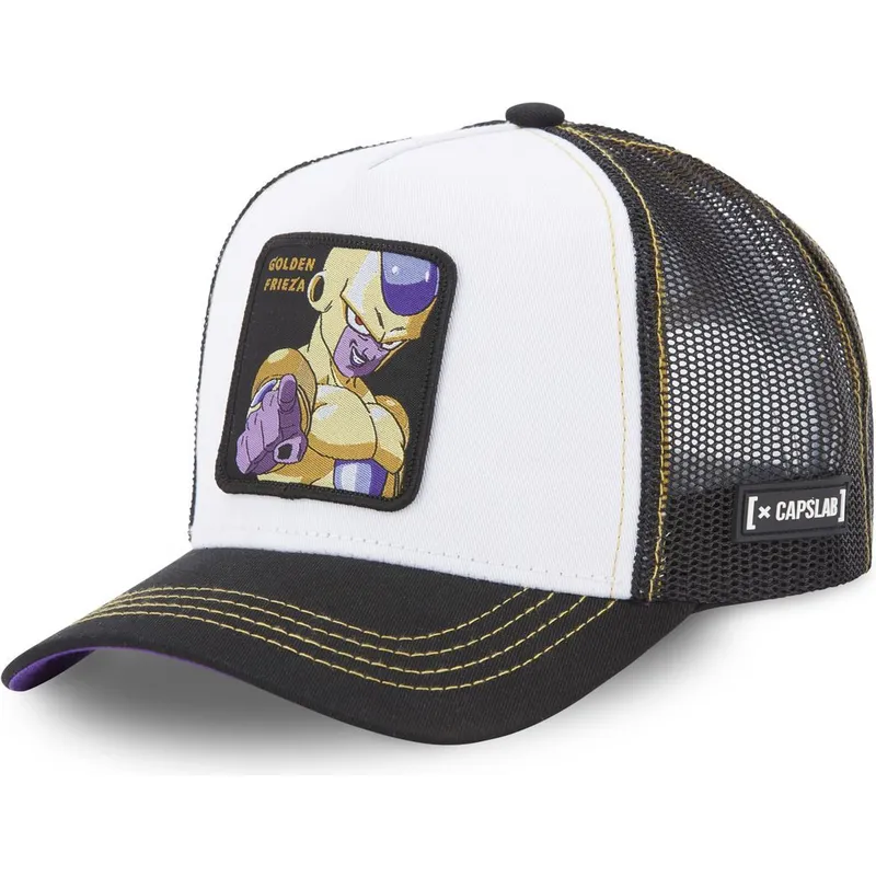 petten-gebogen-wit-snapback-golden-dbsb1-fri1-frieza-dragon-ball-van-capslab