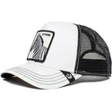 casquette-trucker-blanche-et-noire-zebre-extreme-exxxtreme-the-farm-goorin-bros