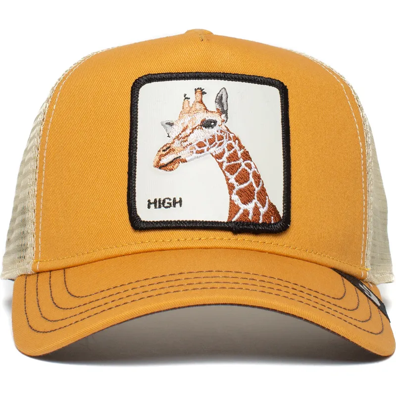petten-gebogen-geel-snapback-the-farm-van-goorin-bros petten-gebogen-geel-snapback-the-farm-van-goorin-bros