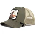 gorra-trucker-verde-ippopotamo-hungry-hippo-hooray-the-farm-di-goorin-bros
