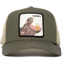 gorra-trucker-verde-ippopotamo-hungry-hippo-hooray-the-farm-di-goorin-bros